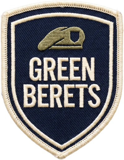 Green Berets embroidered patch